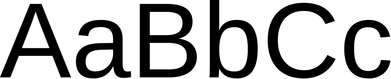 Sans serif
