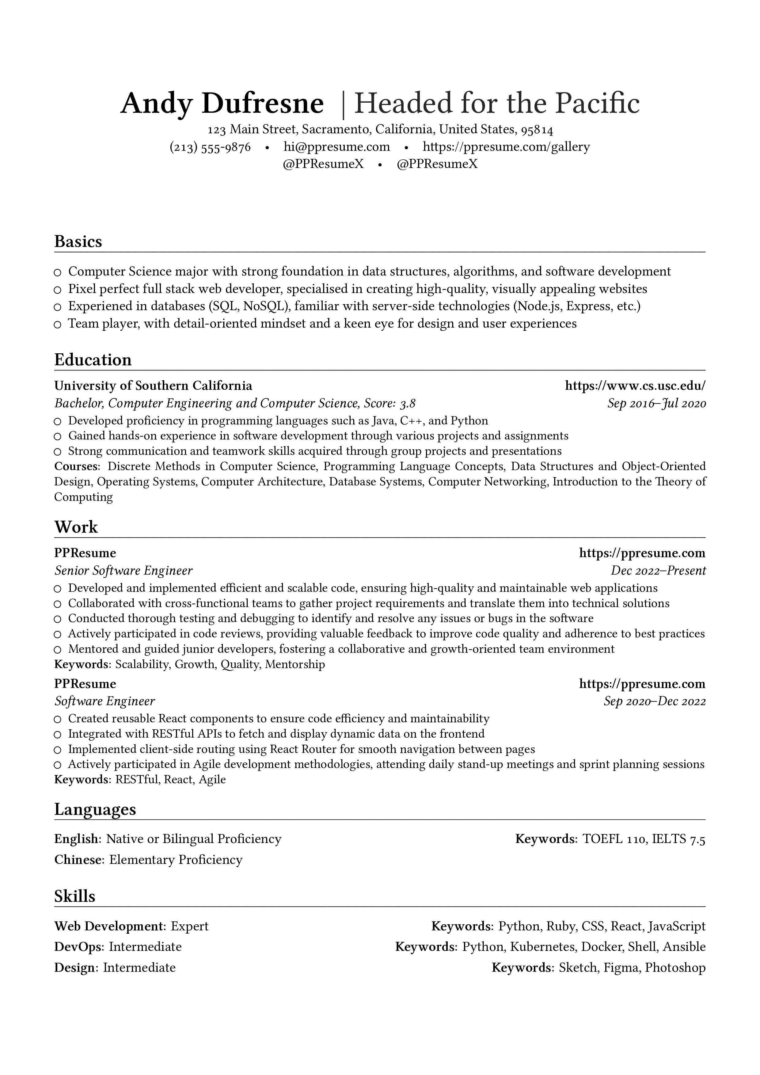 Moderncv Resume without Icons