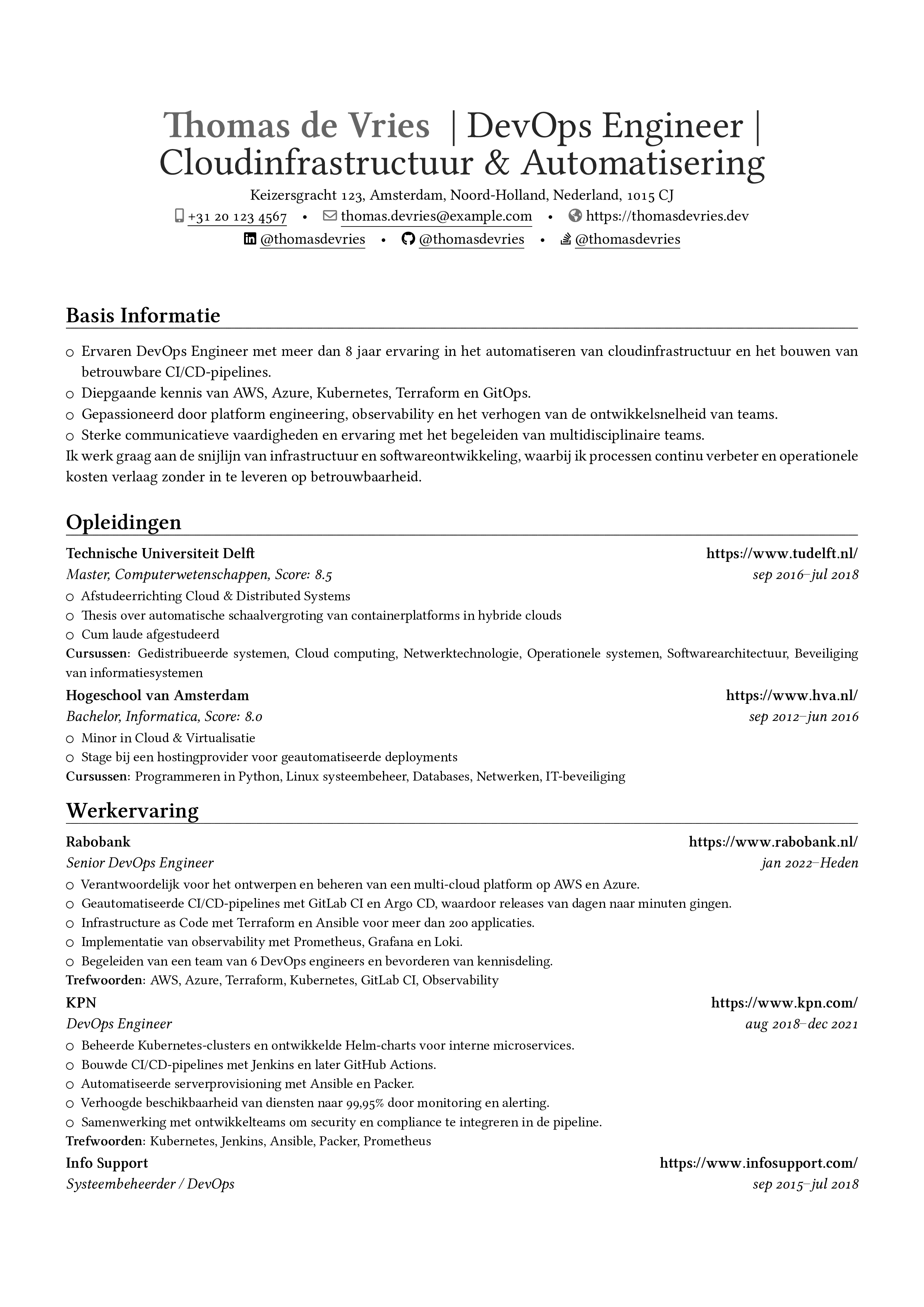 DevOps-engineer 简历预览