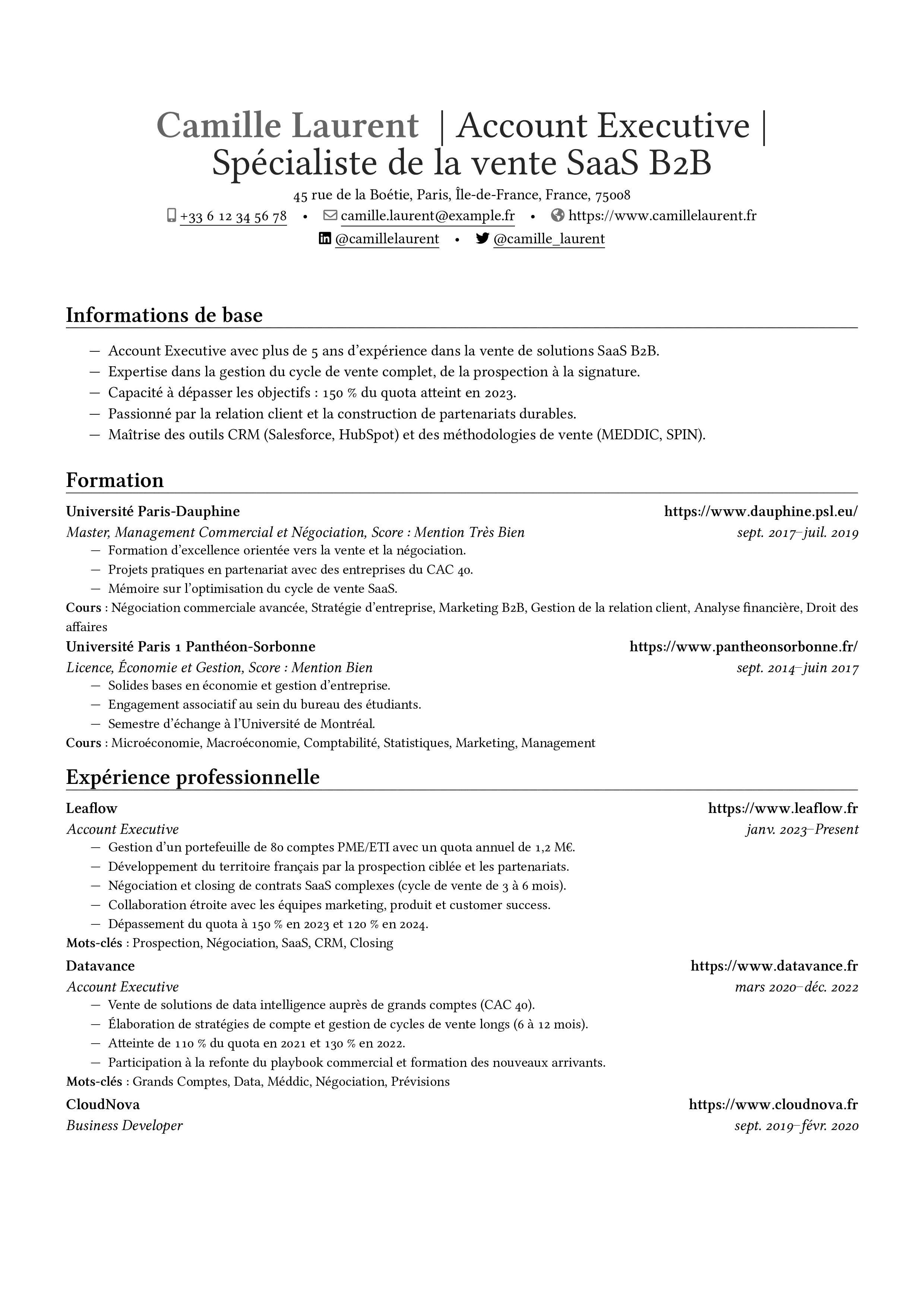 Vista previa del currículum Responsable de comptes