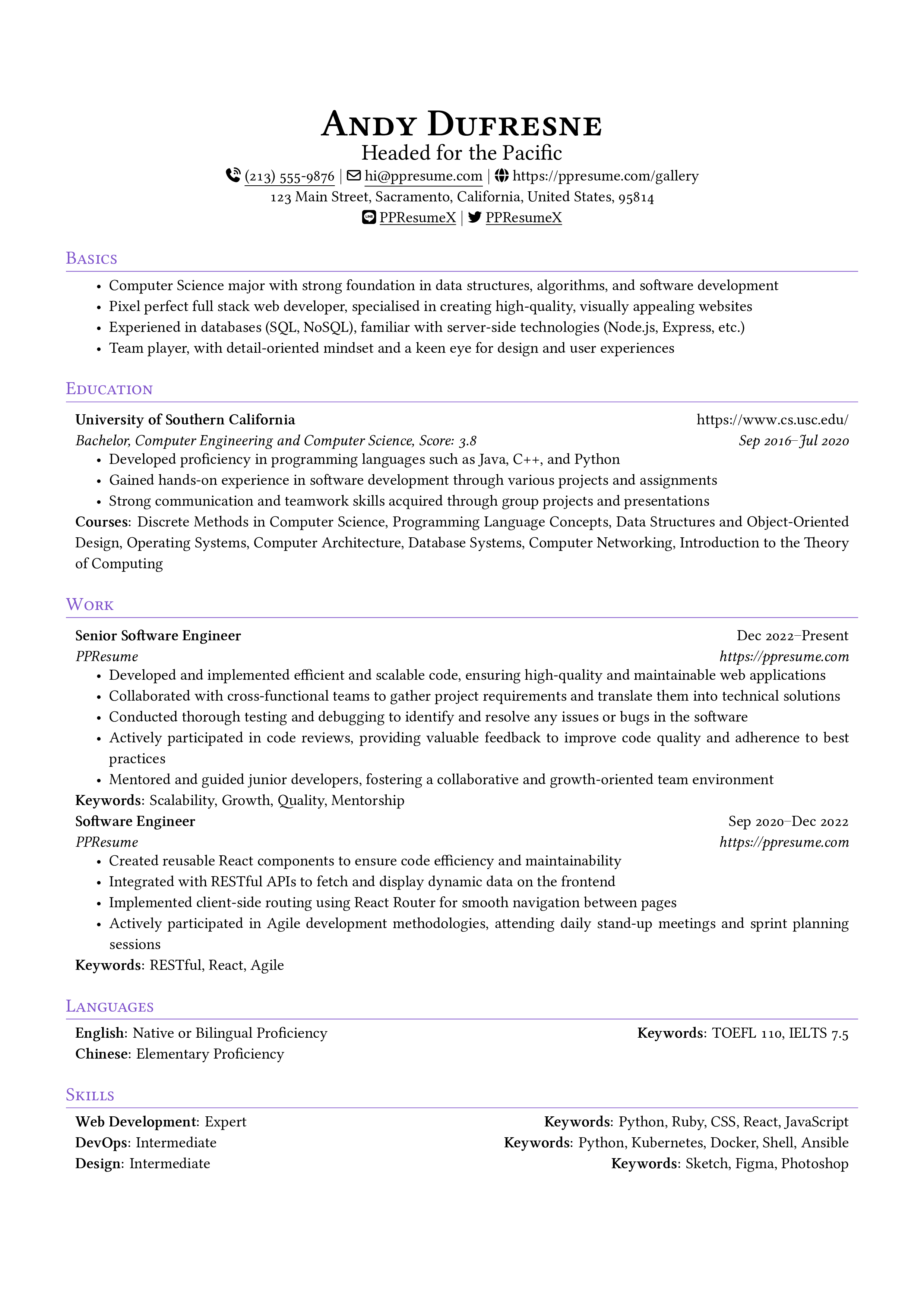 Template LaTeX jake com a cor de destaque purple